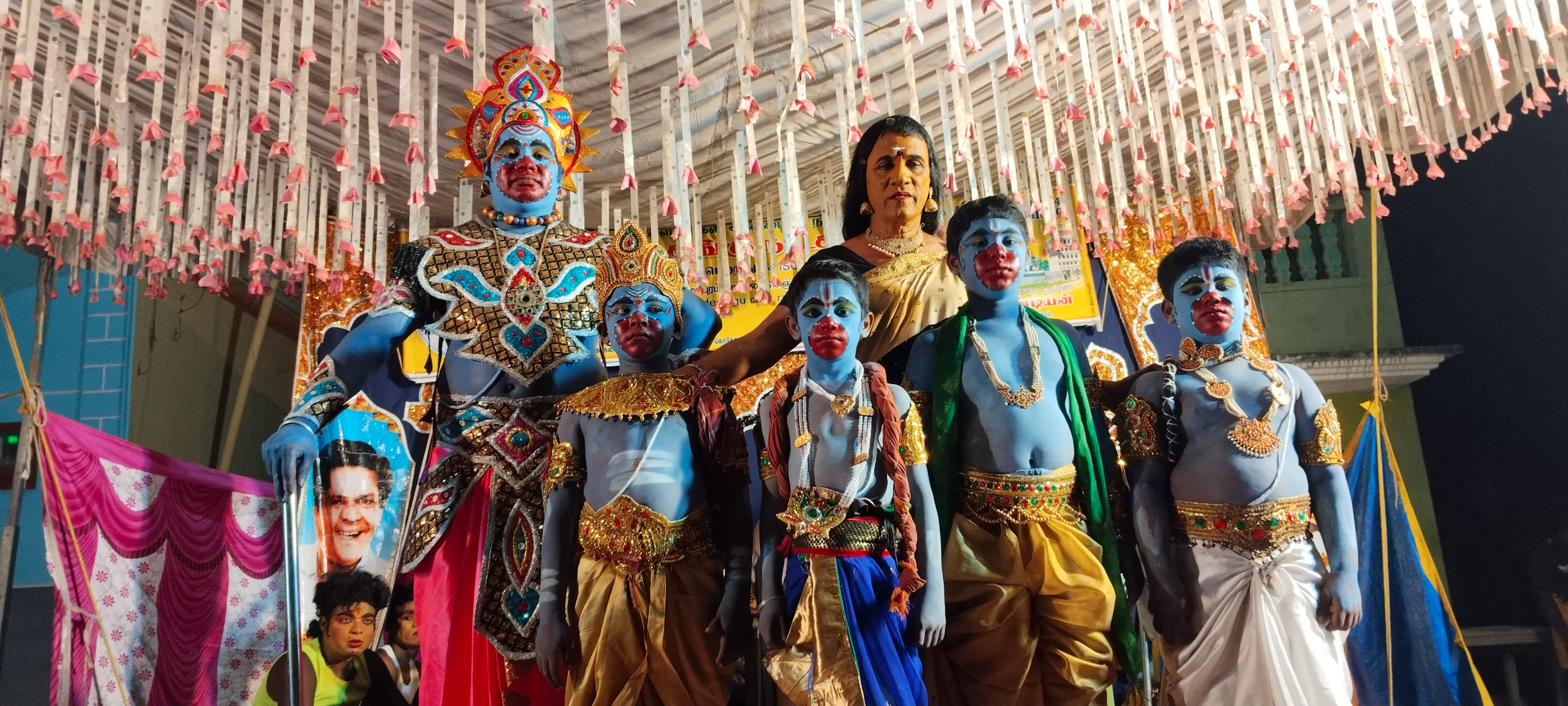 Raja Desingu drama troupe cultural performance in Tamil Nadu